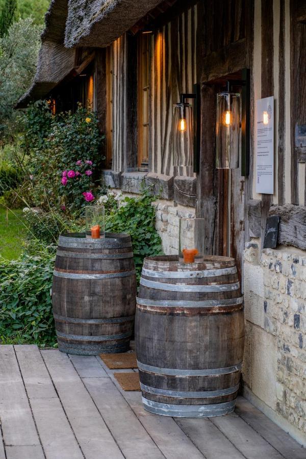 La Chaumiere Hotell Honfleur Eksteriør bilde