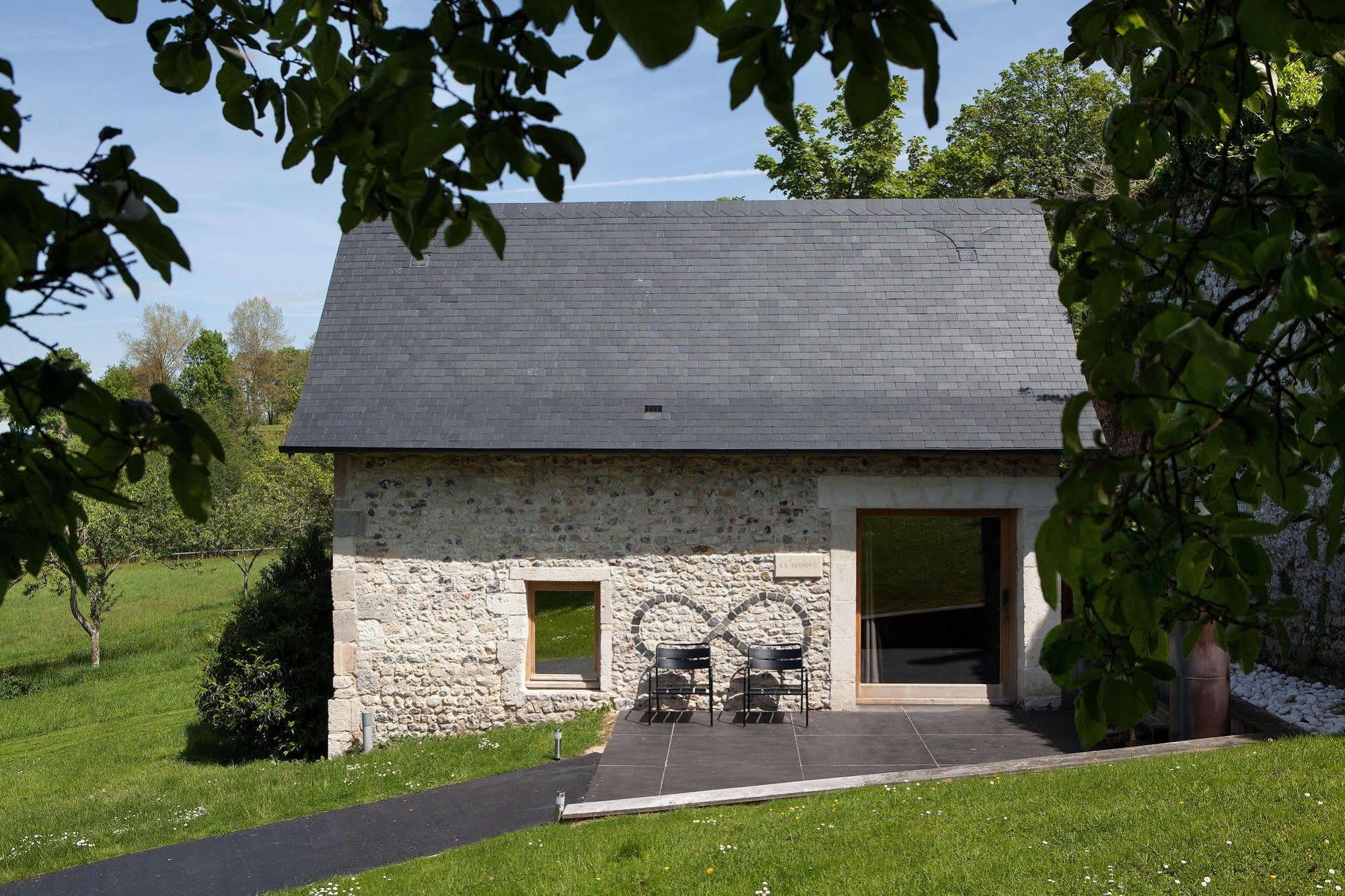 La Chaumiere Hotell Honfleur Eksteriør bilde