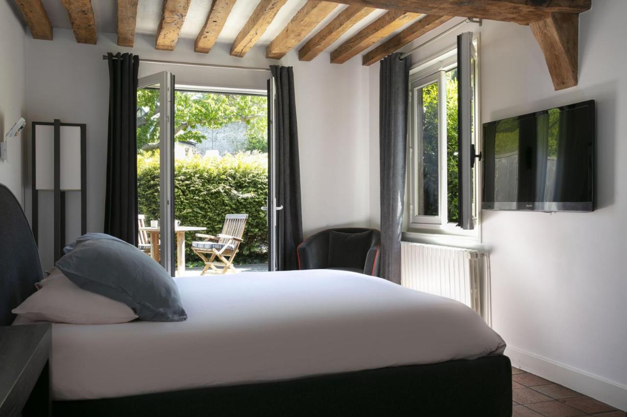 La Chaumiere Hotell Honfleur Eksteriør bilde