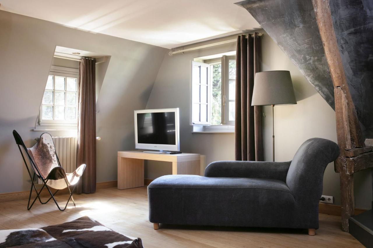 La Chaumiere Hotell Honfleur Eksteriør bilde