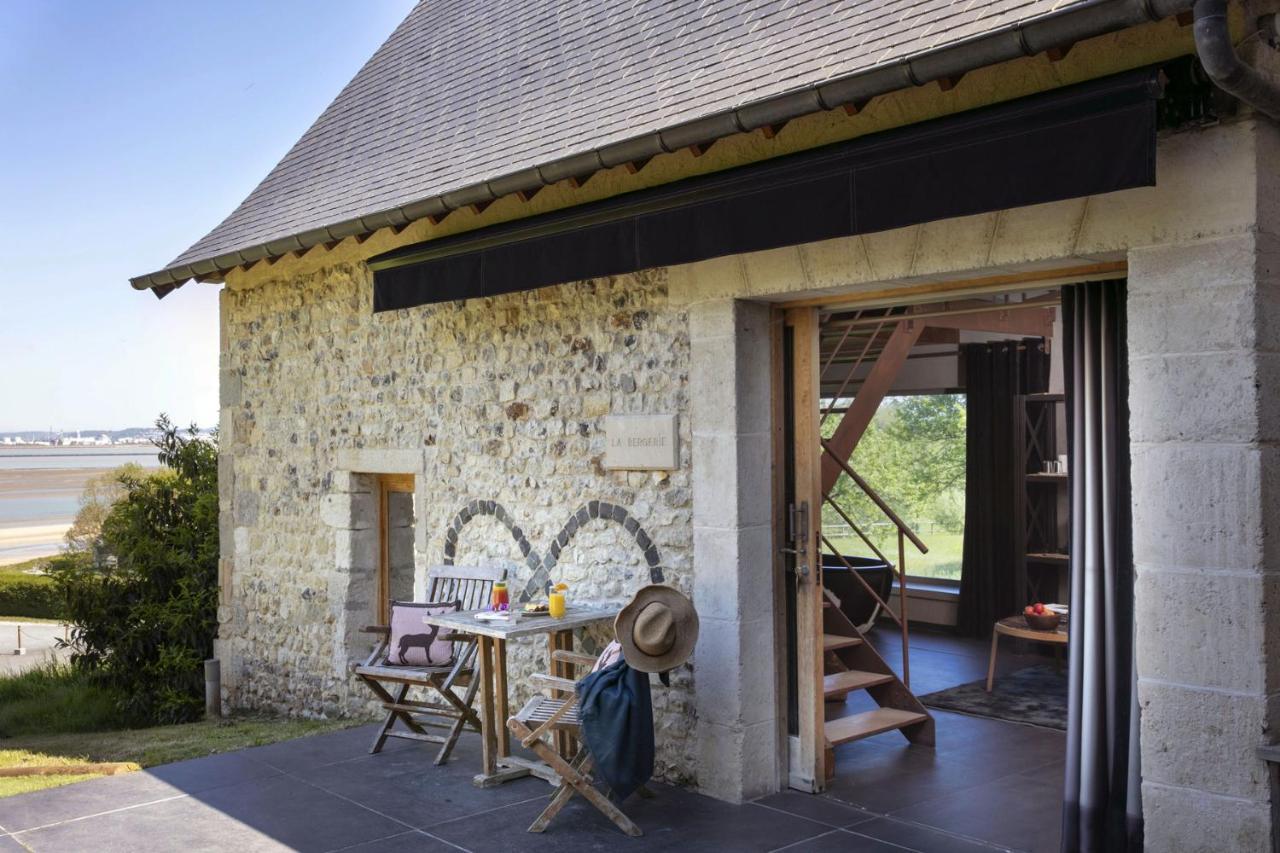 La Chaumiere Hotell Honfleur Eksteriør bilde