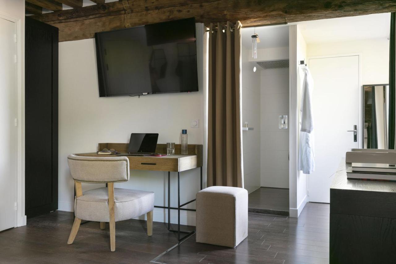 La Chaumiere Hotell Honfleur Eksteriør bilde