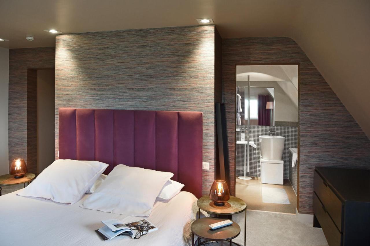 La Chaumiere Hotell Honfleur Eksteriør bilde